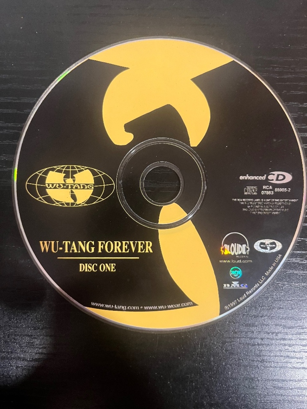 Wu-Tang Forever by Wu-Tang Clan (CD, 2000) Disc Only